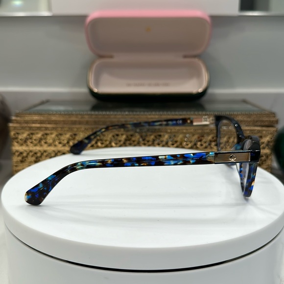Kate Spade Blue Tortoise Glasses - Picture 9 of 16
